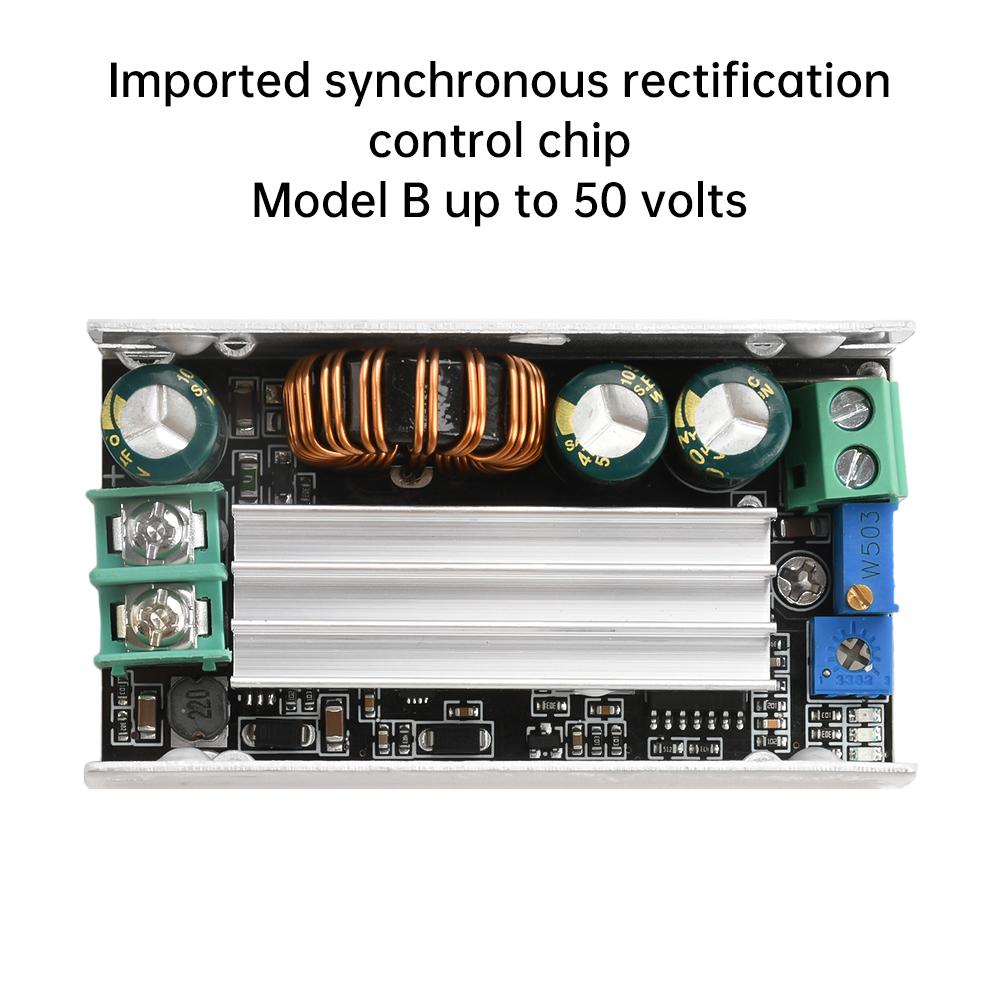 Li-ion Battery Step Up Boost Module DC 2-24V/5-30V to DC 3-30V/6-50V 5A 150W CC CV Power Supply Voltage Regulator
