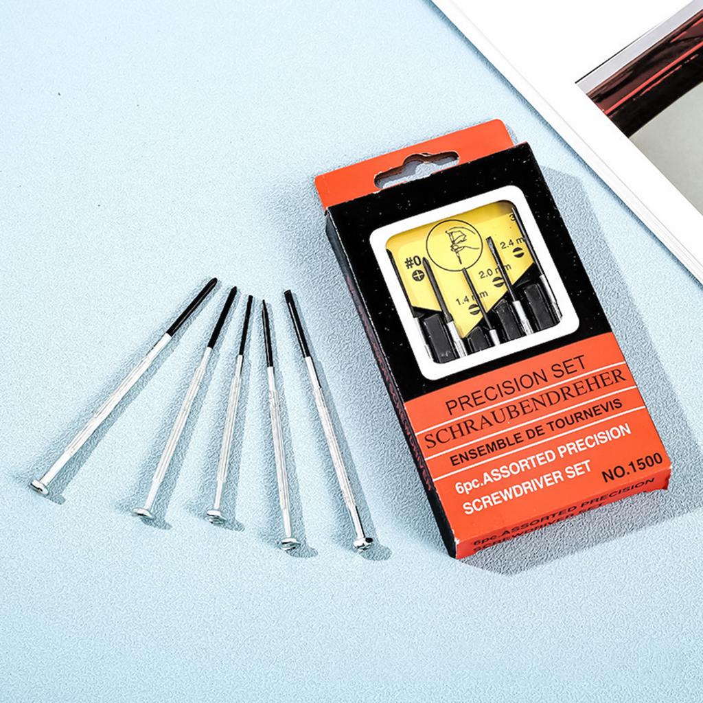 Precision Screwdriver Bits Set Stainless Steel Practical DIY Repair Tool Kit Suitable for Most Electronic Products