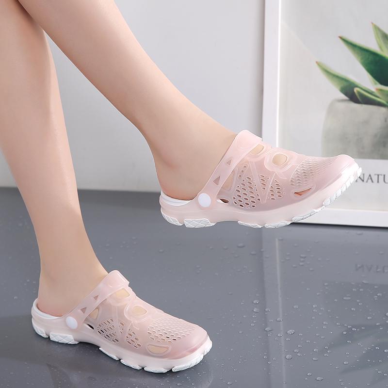 Sandales pour femmes, tongs, chaussures plates, chaussures de plage, chaussures d'eau à séchage rapide, sandales d'été