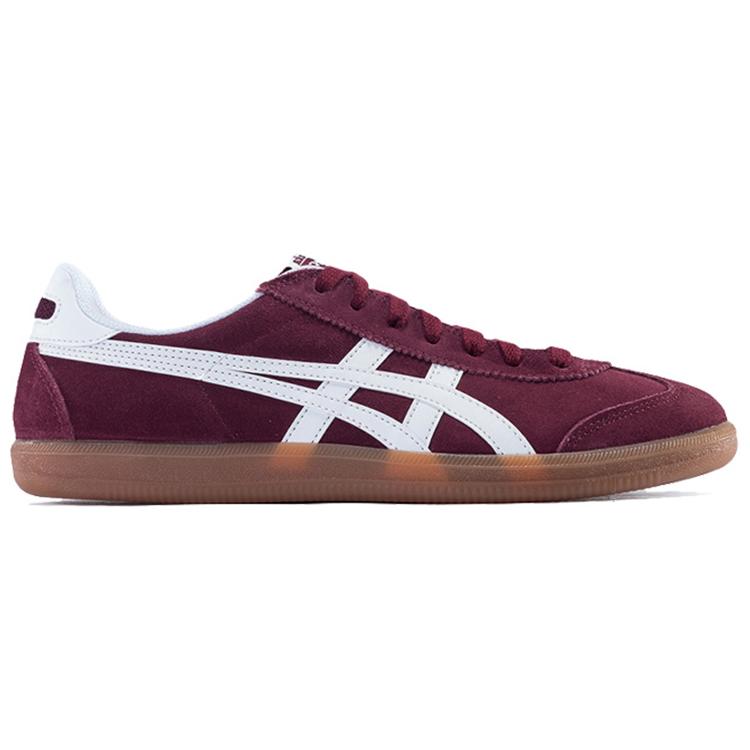 Onitsuka Tiger Tokuten Casual Abrasion Resistant Balance Low top Skateboard Shoes Unisex Burgundy D3B2L-2901