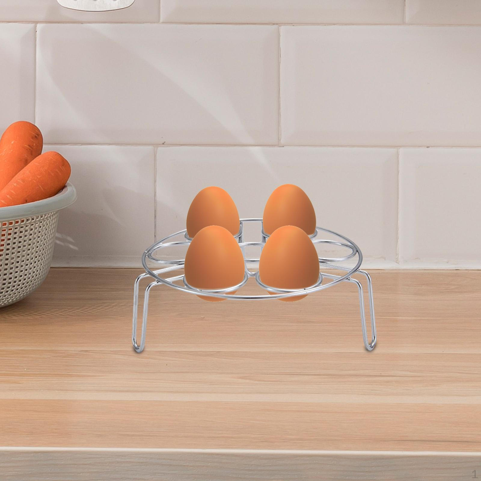 

Решітка для приготування яєць. Тримач для сніданку. Піддон для варіння на пару з нержавіючої сталі 15cmx5.5cm