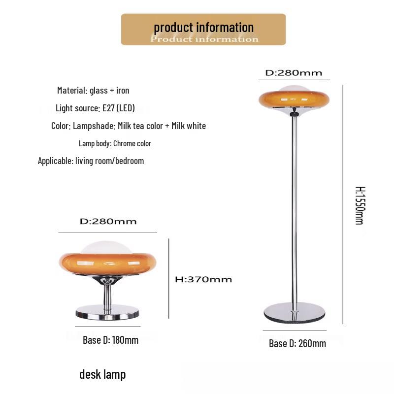 Bauhaus Nordic Mid-Century Floor Lamp