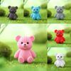 Hairline Bear Keychain Micro Landscape Cartoon Pvc Handicrafts Car Ornaments
