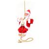 Electric Climbing Santa Claus Doll Christmas Ornament
