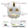 US-Standard 10A Abnehmbarer Dreipoliger Netzstecker 5-15P - Solide Montageverdrahtung