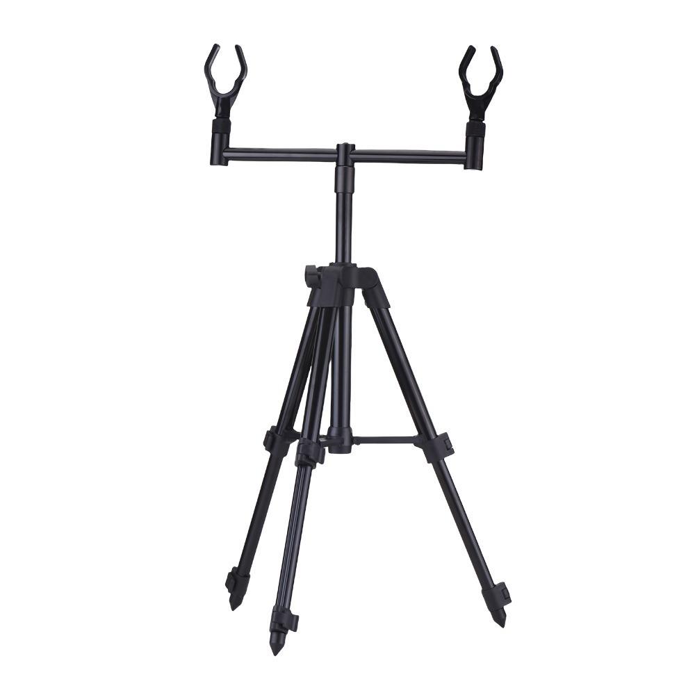 Aluminum Alloy Fishing Rod Tripod Telescopic Fishing Pole Tripod Fishing Rod Holder Surf Fishing