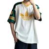 adidas Originals Klasik Basketbol Stili Spor Tişörtü Unisex Üstler Orman Yeşili JC6802