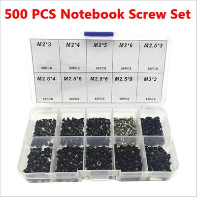 500Pcs Laptop Computer Screws Set Universal Screw M2 M2.3 M3