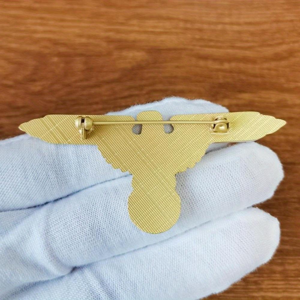 1 Stück Vintage Adler Tier Brosche Metall Vogel Abzeichen Kragen Anstecker Anzug Hemd Revers Anstecker Schmuck für Männer Zubehör Geschenke