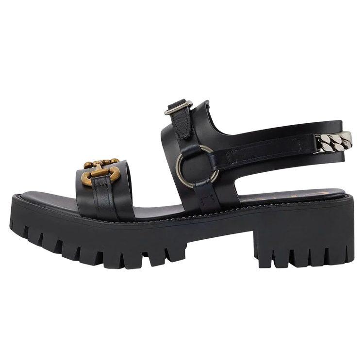 Gucci Horsebit-detail Sandals 700051 DS8R0 1000