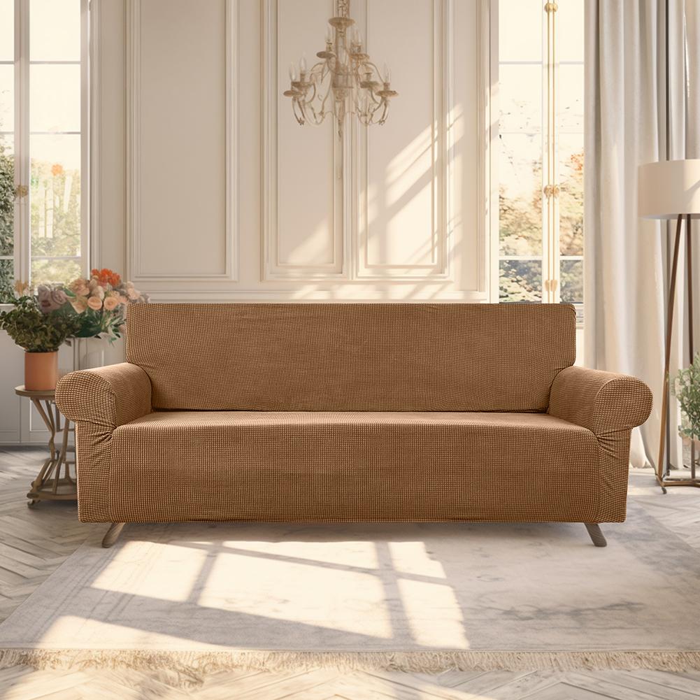 Jacquard Spandex Sofa Cover 1/2/3/4 Seater Stretch Couch Cover for Living Room Sofa Slipcover Furniture Protector for kids pets