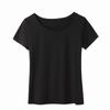 Summer New T-Shirt Women'S Mercerized Cotton Ins Short-Sleeved Round Neck T-Shirt Women