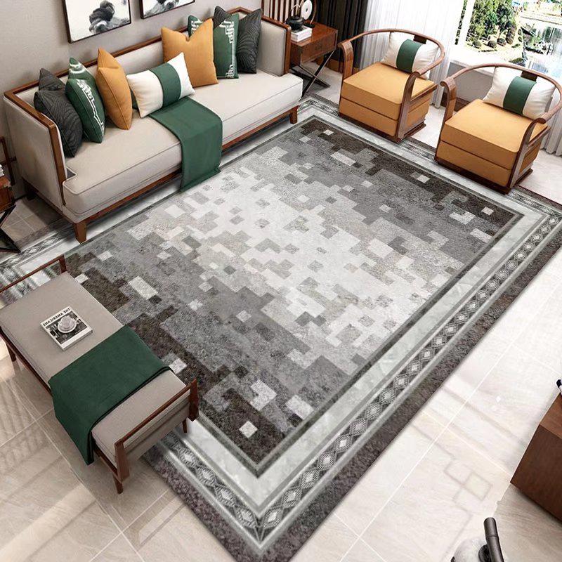 Chinese Style Living Room Carpet Sofa Tea Table Floor Carpets Modern Large Area Rug Bedroom Bedside Decoration Non-slip Foot Mat