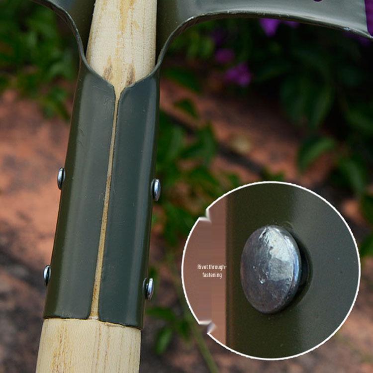 Manganese Steel Multifunctional Gardening Shovel: Ideal for Planting, Fishing, Land Reclamation, and Outdoor Work