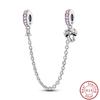 Vendi Charms a Catena con Animali, Piante, Viaggio, Design di Moda, Perline in Argento 925, 3mm, Fai da Te, Creazione di Gioielli Fini