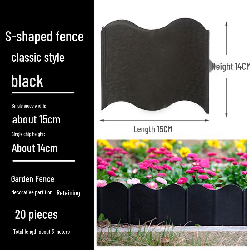 

Ограждение для овощей в саду: Пластиковая окантовка для клумб, бордюры для двора и небольшая изоляция штакетником.