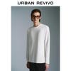 UR Herr Basic Enfärgad Långärmad Rundhals T-shirt