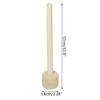 Wood Handle Percussion Drumstick Mallets Marchings Band Felt Head Drumsticks
