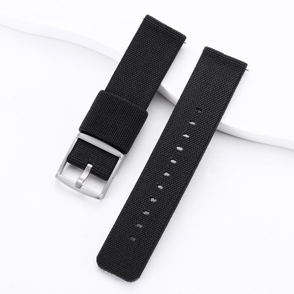 Quick Release Nylon Watch Strap 20mm Watchband for Omage Watch Canvas Sports Band for Men Women Wristband Woven Fabric Bracelet