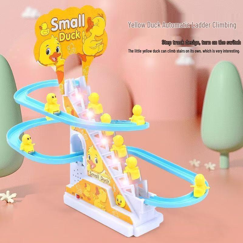 Little Duck Climbing & Sliding Toy: Children's Educational Music Track