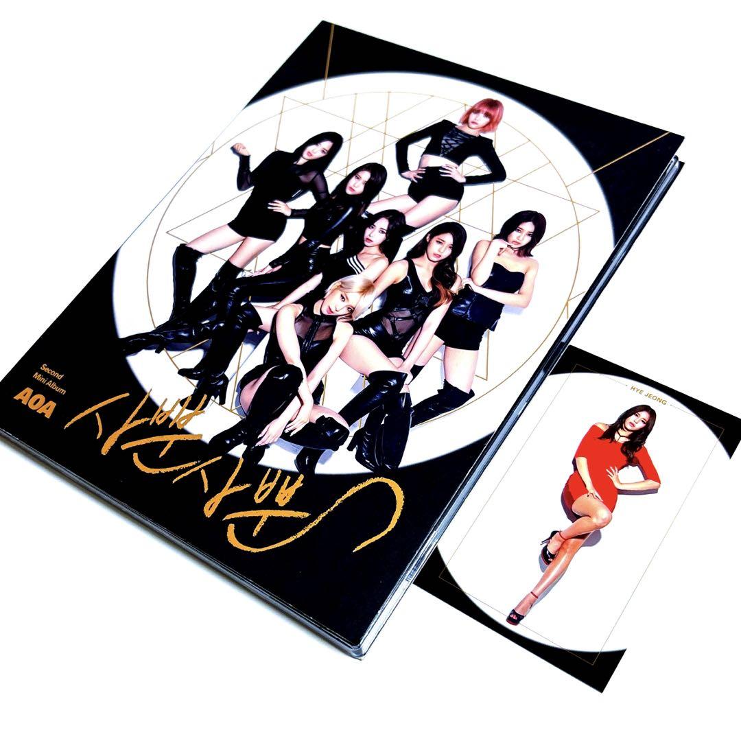 

[USED] AOA 2nd Mini Album Like A Cat (Korean Edition) with Trading Card