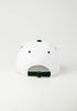 Moningkeopileonkeulleob Morning Round Logo Two-Tone Ball Cap Green