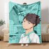 1pc Oikawa Tooru2 Blanket, Gift, for Men and Women, Soft Blanket, Good for Sofa Bed Couch Travel, Lightweight Flannel Blanket