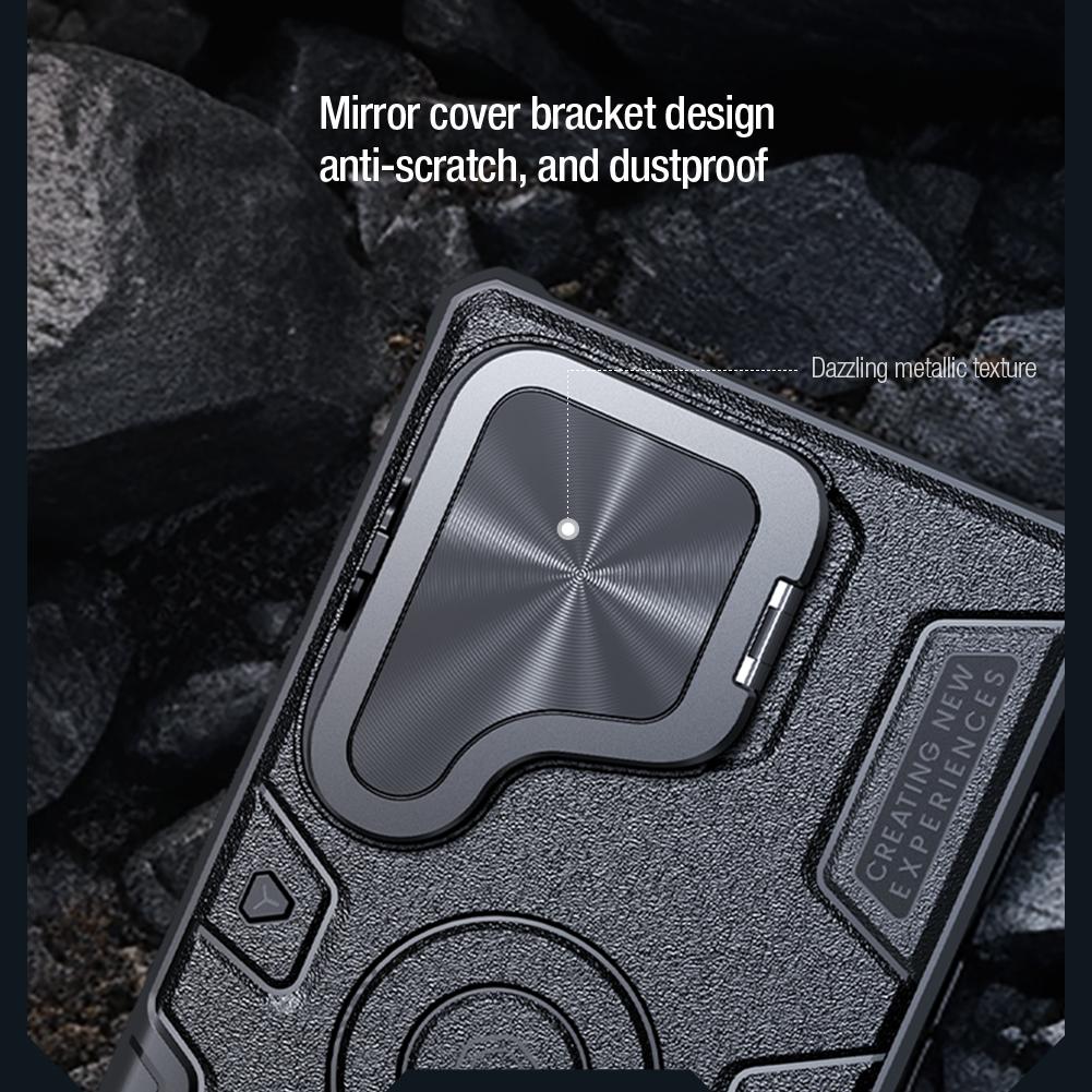 NILLKIN Pro Samsung Galaxy S25 Ultra Pouzdro na telefon CamShield Armor Prop Ochrana fotoaparátu Zadní kryt