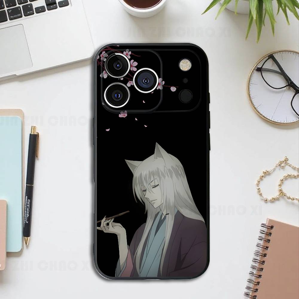 T-Tomoe Nanami K-Kamisama Silicone Soft Phone Case For IPhone17 16 15 14 13 12 11 Pro Max Plus X XR SE Cover