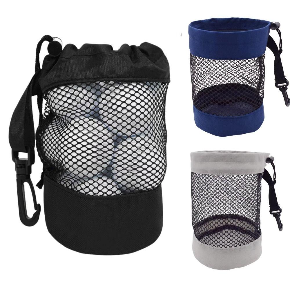 Portable Golf Ball Storage Bag High Quality Golf Ball Holder Golf Net Bag  Outdoor Sports