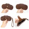 Glasses Storege Case Sunglasses Pouch Eyewear Pouch Eyewear Protector PU Leather Glasses Case