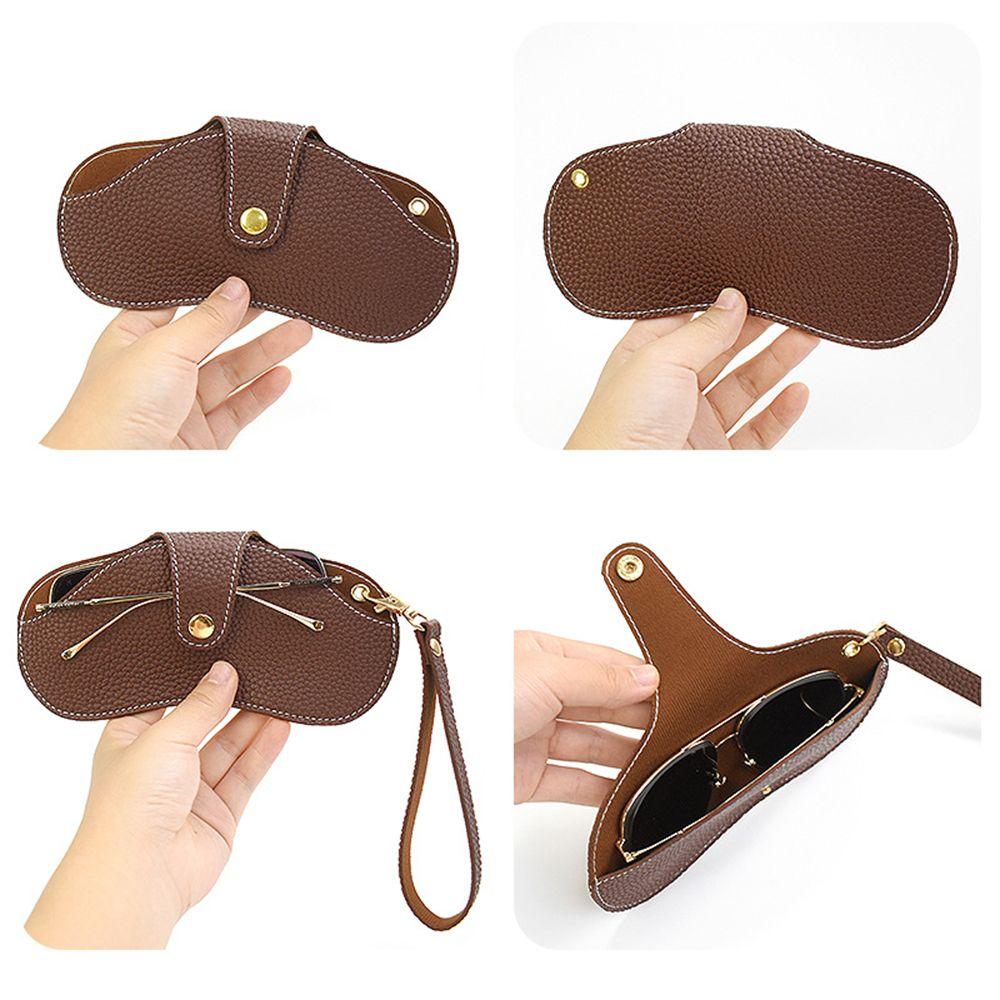 Glasses Storege Case Sunglasses Pouch Eyewear Pouch Eyewear Protector PU Leather Glasses Case