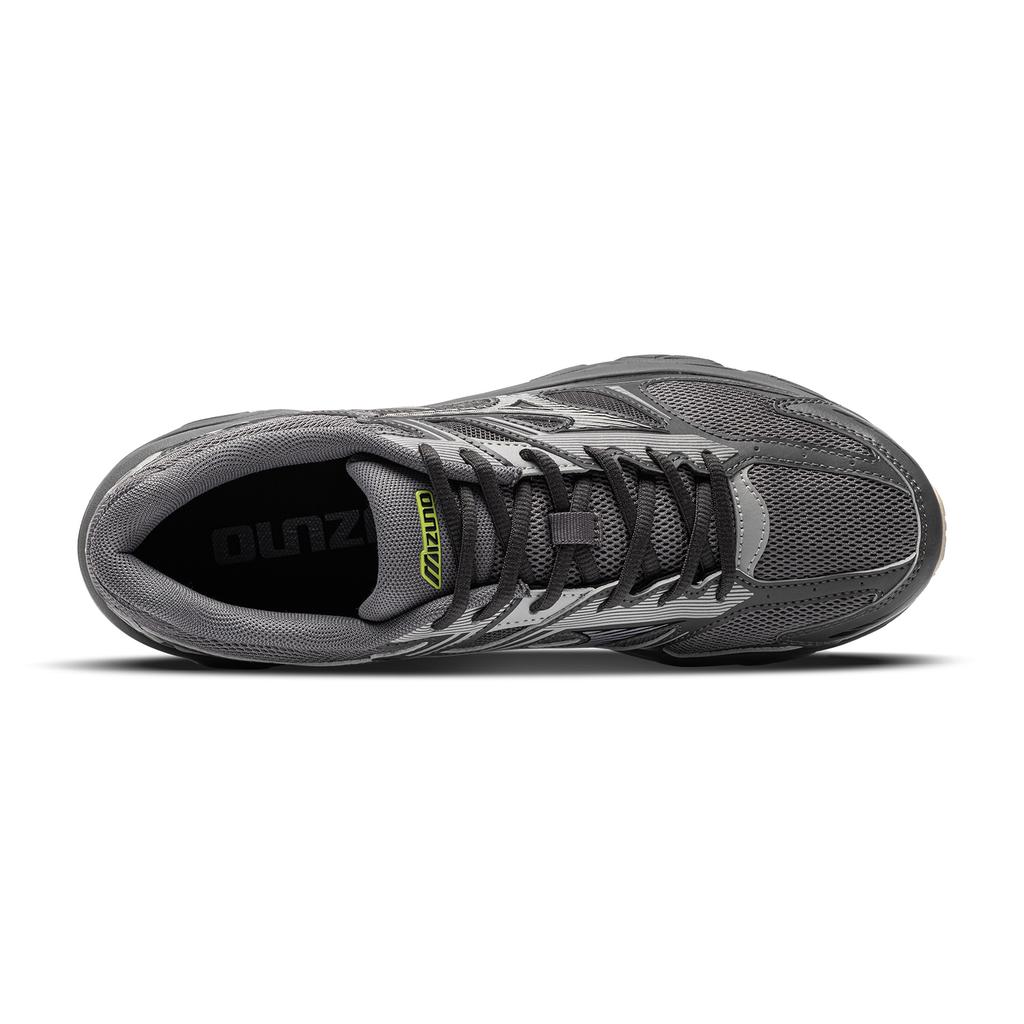 Mizuno Nex Lightweight Outdoor Retro Trail Running Shoes Fashion Trend Grip Durable Comfortable Breathable Low Top Unisex Sneaker Gray D1GH262406