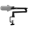 Braço de Microfone GRAPHT Perfil Baixo Fabricante Japonês BRAÇO DE MICROFONE [Preto] Preto Capacidade de Carga 2kg Ângulo de Rotação de 360 Graus Ajustável 3/8" 5/8"