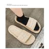 Men's 4CM Thick Sole Slides Cloud-like Comfort Non-slip Splash Pattern Casual Slippers