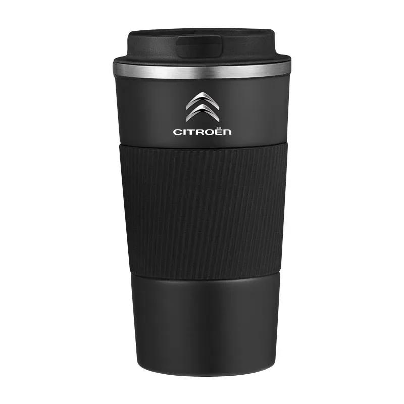 Fünf Farben Edelstahl Kaffee-Thermosflasche Thermobecher Autozubehör für Citroen DS6 C1 C2 C3 C4 C5 C6 C8 C4L DS5 DS5LS
