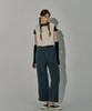 Kkuape Coloring Fleece Pants_Blue Green