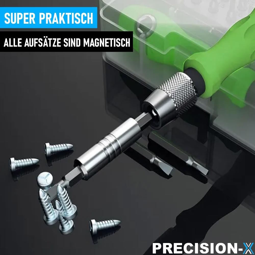 PRECISION-X Schraubendreher Magnetisch Präzisionsschraubenzieher Werkzeug Bit