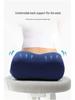 Memory Foam Petal Seat Cushion & Back Support Combo for Office, Car, Student Chairs
