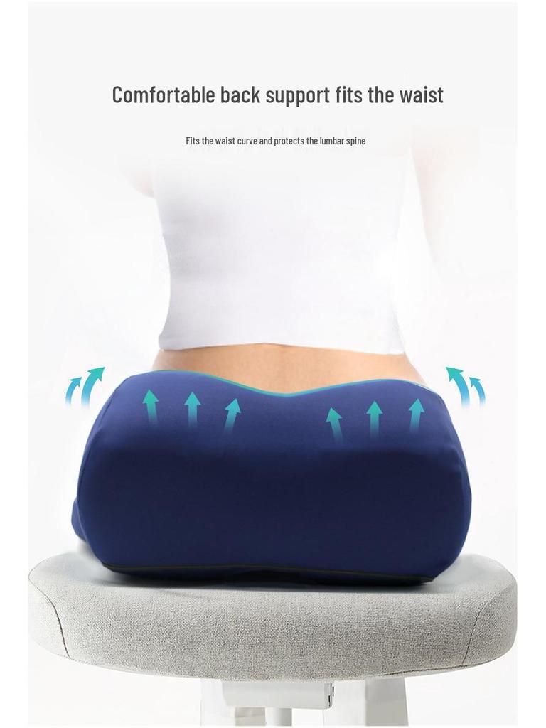 Paměťová pěna Sedák ve tvaru okvětního lístku a kombinace zádové opěrky pro kancelářské, automobilové a studentské židle