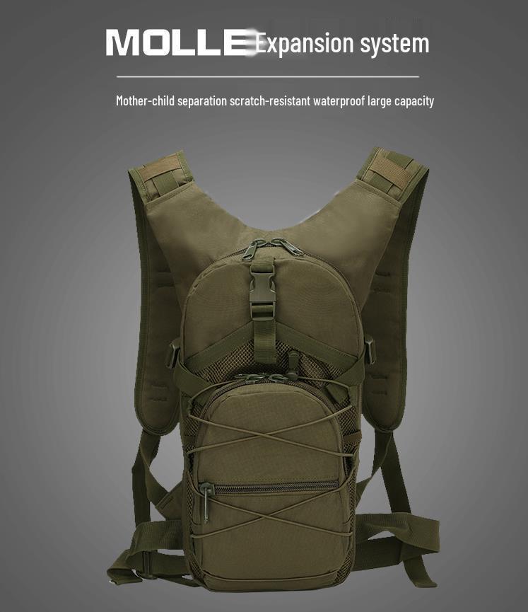 Waterproof Tactical Military Backpack: Wear-Resistant Outdoor Sports Bag for Mountaineering and Cycling
