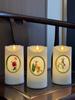 LED Christmas Candle Musical Lighting for Christmas Party Festival Home Decorations Candle
