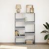 VidaXL Bookcase Sonoma Grey 100x33x155.5 Cm Engineered Wood, Bookshelf, Storage Shelf, Cabinet 3309398