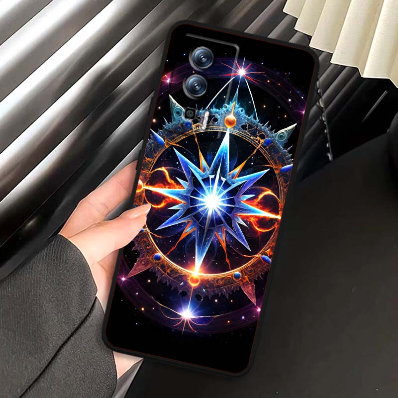 Cosmic Starry Sky Pattern For Xiaomi Redmi 12 13C 12C 13 10C 9T A2 9A 9C 7A Note 10S 8T 10 9 8 Pro 4G 5G Black Phone Case