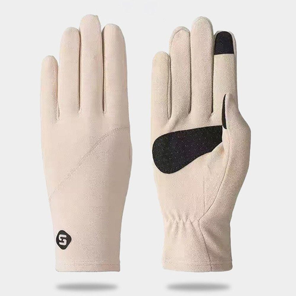 Windproof Winter Gloves Warm Touch Screen Gloves Fashion Thickened Thermal Gloves Running