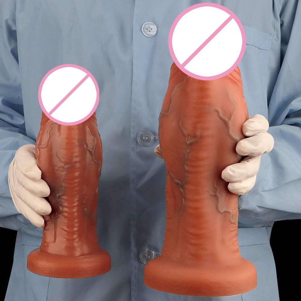Super Large Liquid Silicone Egg Shaped Soft Anal Expansion Training Device  Irregular Anal Plug  Large Penis  Adult Sexual Product