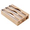 Wall Mounted Plastic Wrap Cutter Box 2 /3 Grids Tin Foil Cutter Wrap Dispenser  Kitchen Organizer