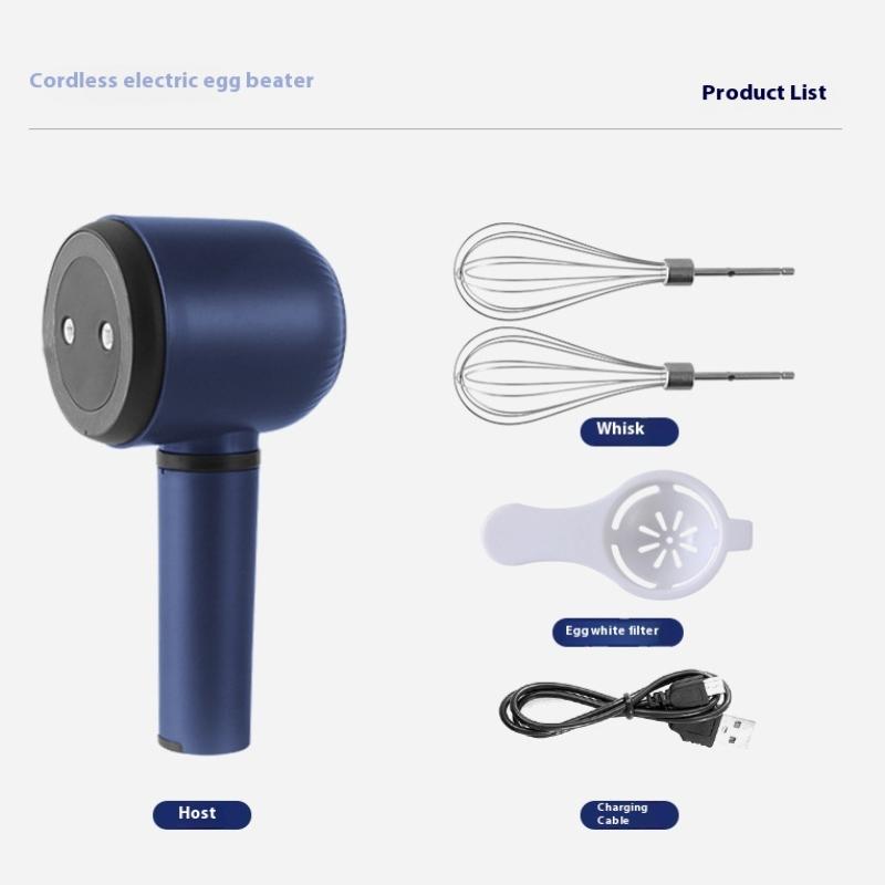 Electric Portable Blender Mixer Kitchen Tools Milk Frother Egg Beater Cake Baking Kneading Mixer Hand Mixer Food Processor Set