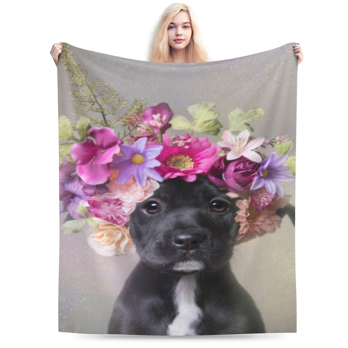 

Flower Power Joey Custom Soft Decorate Home An UltraSoft Micro Fleece Blanket 75x100cm 30x40in
