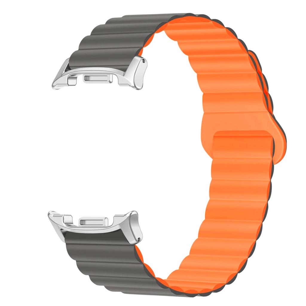 Silicone Magnetic Strap for Samsung Galaxy Watch 8/8 Classic Watch Band for Galaxy Ultra 2025/7Ultra 47mm Silicone Loop Bracelet